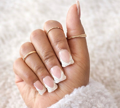 Handmade Luxury Press-On Nail Set | Reusable Custom Nails (Copy)