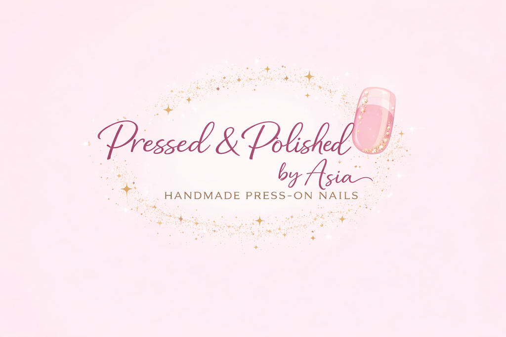 Handmade Luxury Press-On Nail Set | Reusable Custom Nails (Copy)